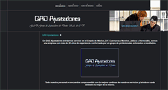 Desktop Screenshot of gadajustadores.com