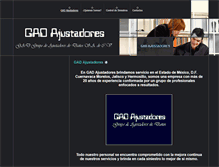 Tablet Screenshot of gadajustadores.com